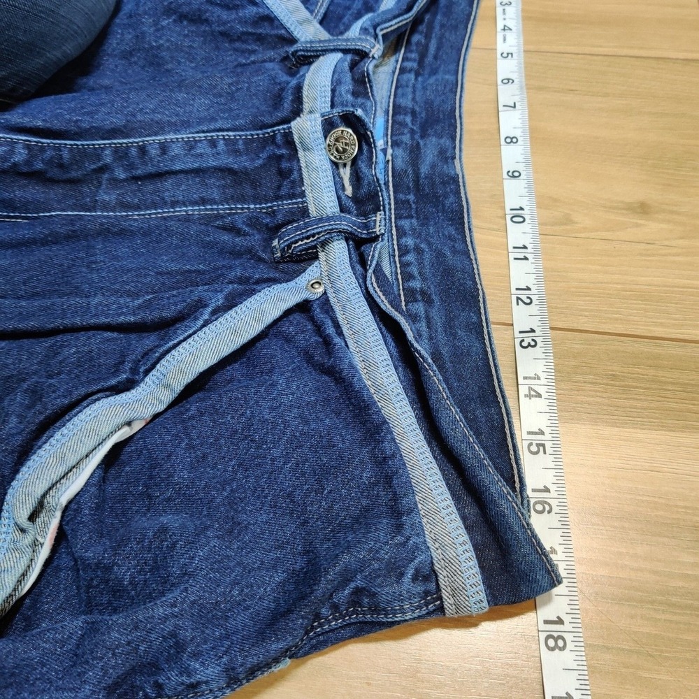 Vintage Y2K School Of Hard Knocks Embroidered Skater Carpenter Jeans Size 38X31 - Picture 8 of 15